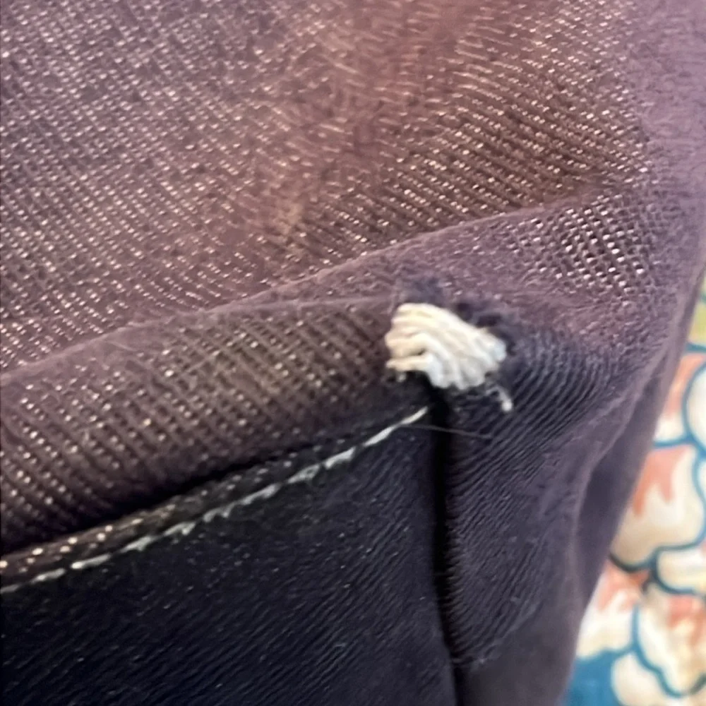 Lauren Ralph Lauren Denim Tote Bag